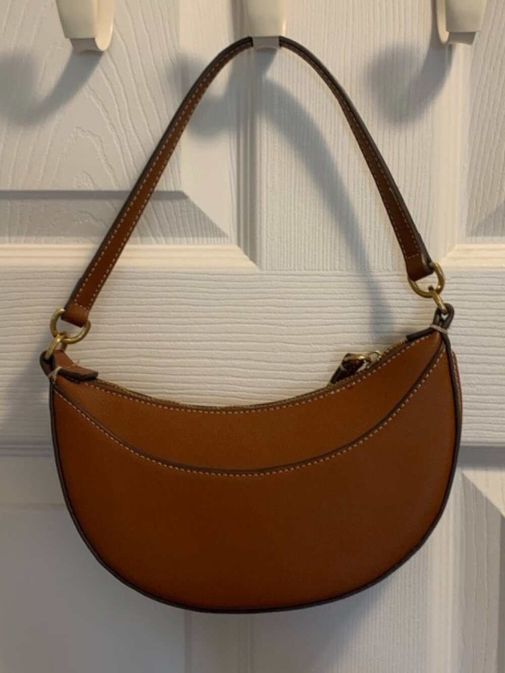 Mango Brown Shoulder Bag